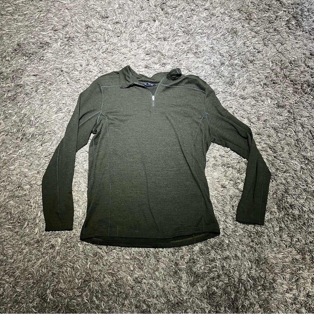 Green Urban Frontier Quarter-zip Shirt